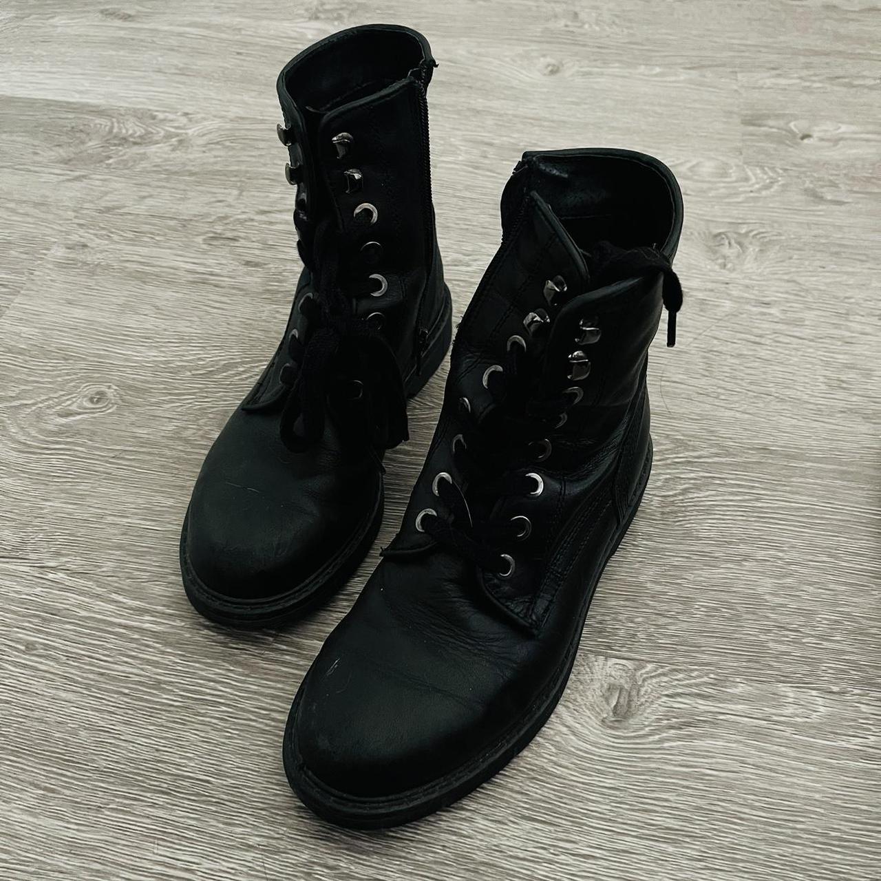 Windsor Smith combat boots Size 37 Really sturdy and... - Depop