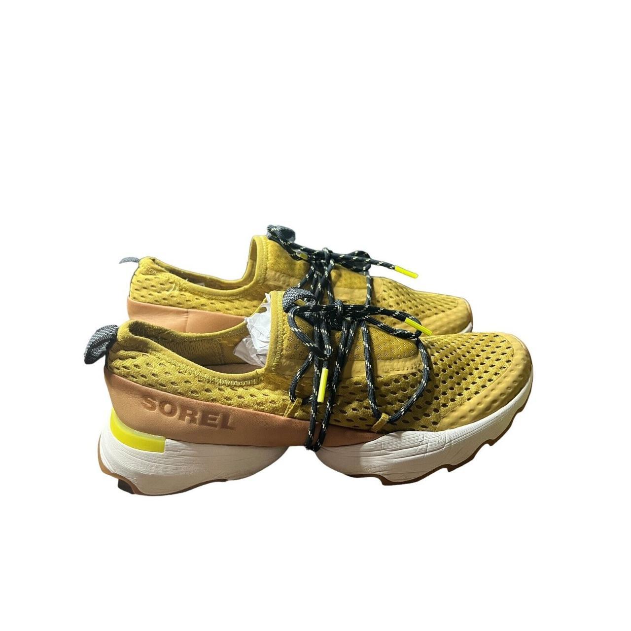 sorel yellow sneakers