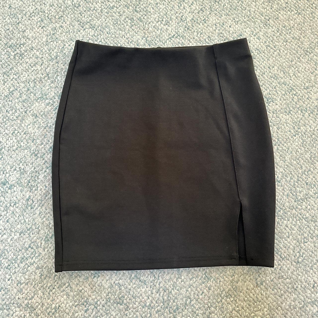 BLACK PENCIL WORK SKIRT Cute and perfect for work Depop