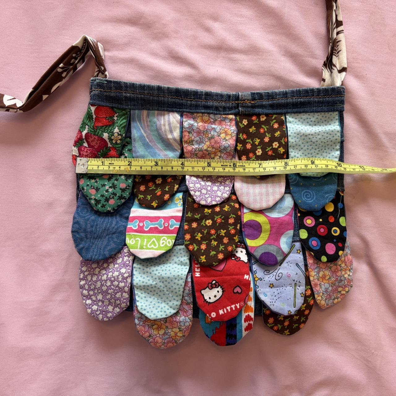 Women's Bag - Multi/Blue – Handmade patchwork bag… - image 4