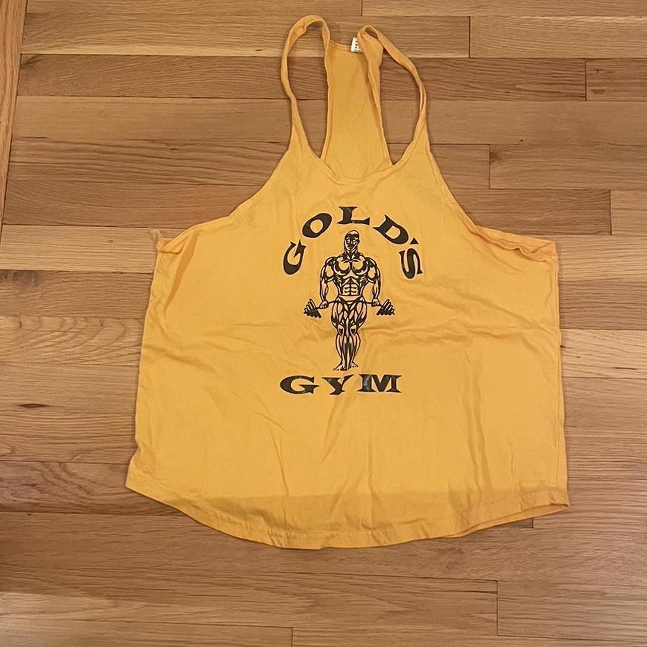 Golds Gym Stringer - Depop