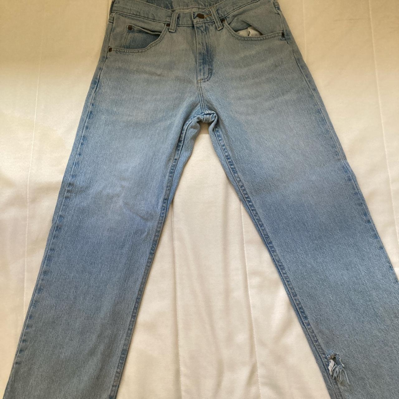 Wrangler Men's Blue Jeans | Depop