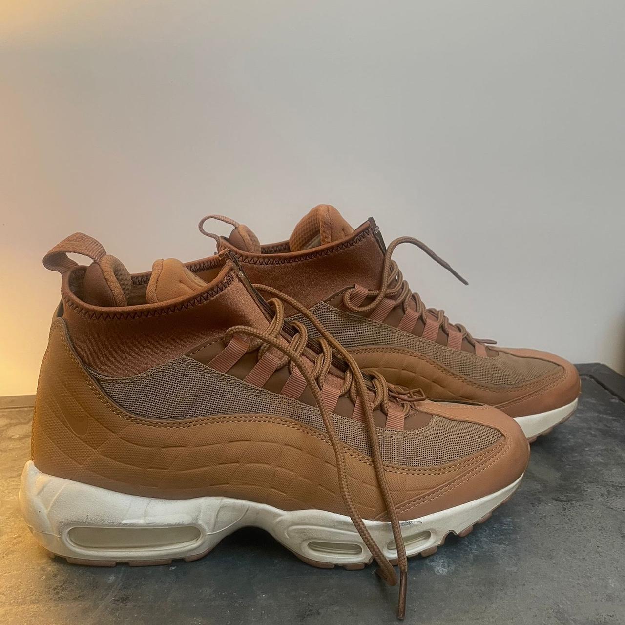 nike air max 95 sneakerboot brown