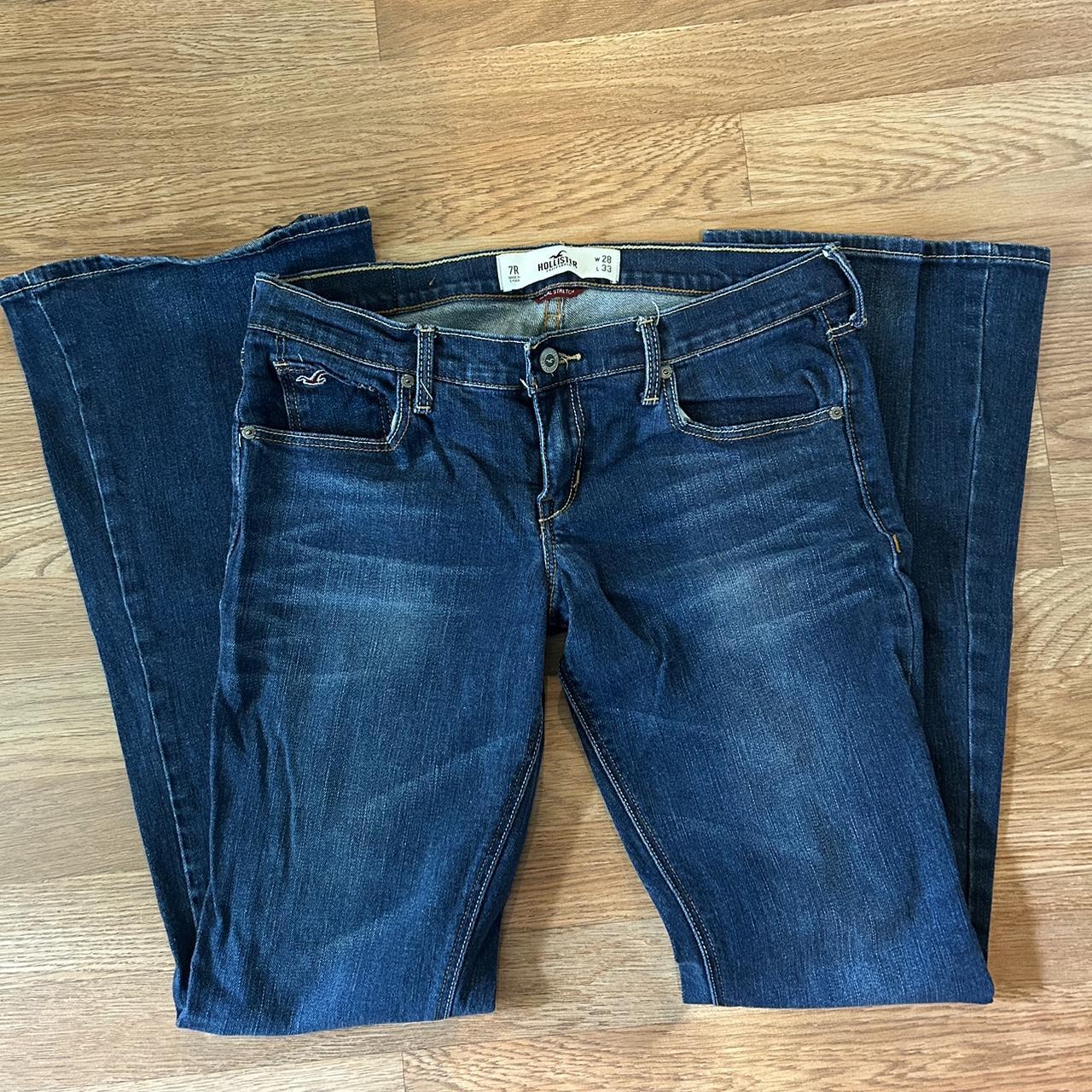 Hollister SoCal Stretch Low Rise Flare Jeans. Depop