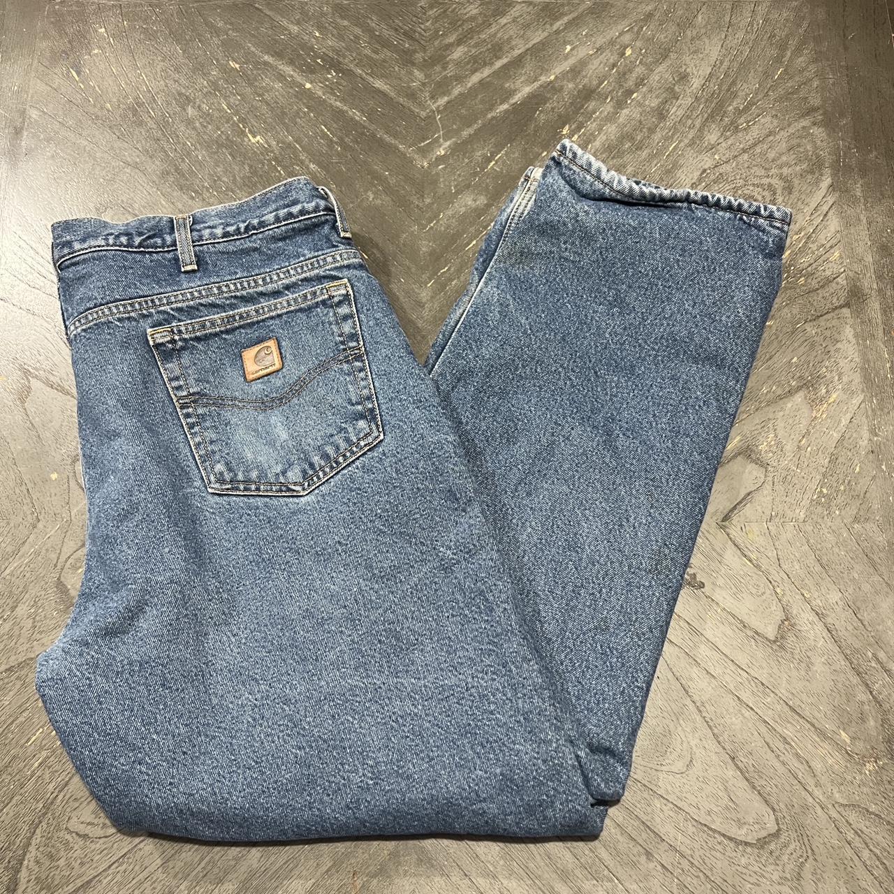 Vintage carhartt pants open to offers message me if... - Depop