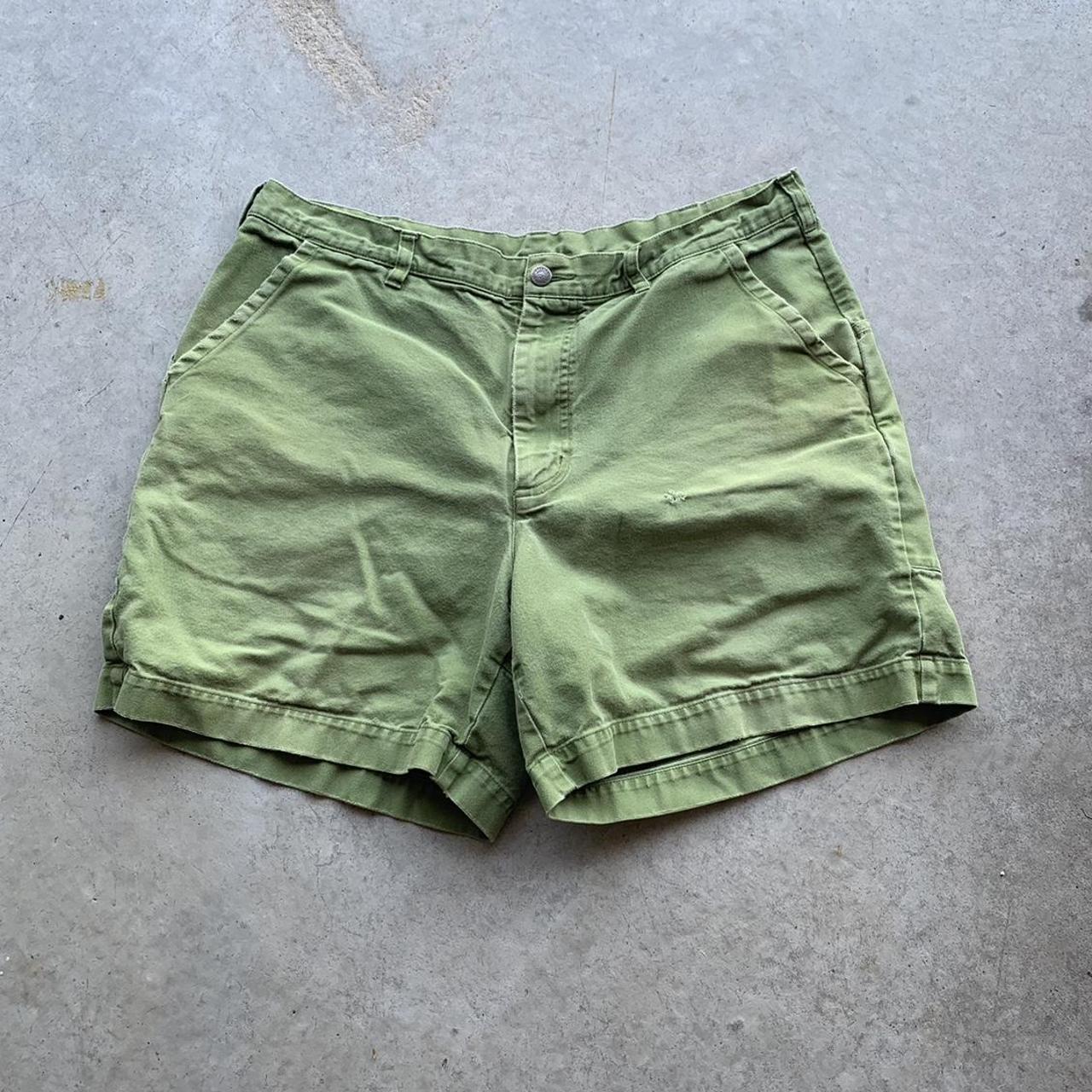 Patagonia Men's Green Shorts | Depop