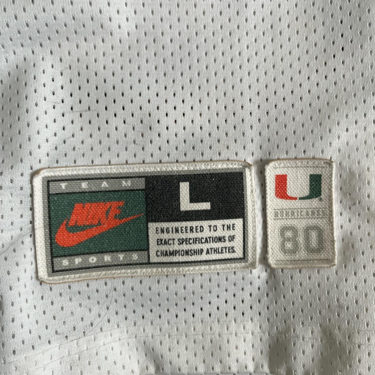 y2k Jim Kelly University of Miami football jersey.  - Depop