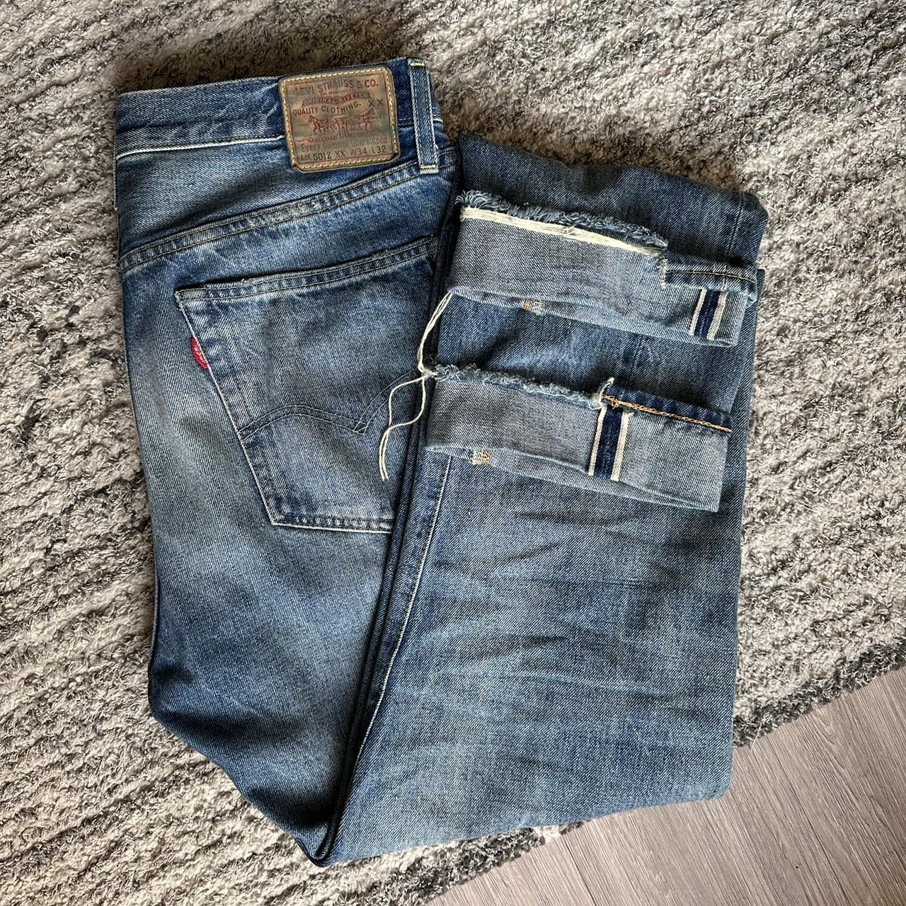 Levi's vintage store clothing 501z 1954