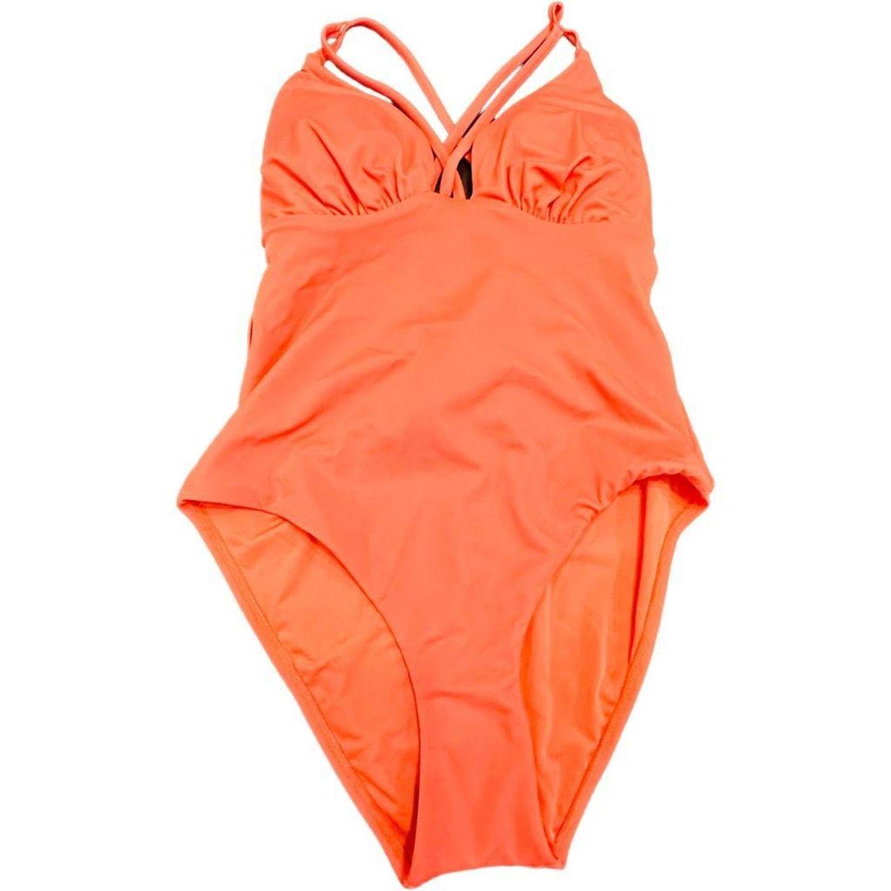 ASHLEY GRAHAM Swimsuits For All Orange One Piece... - Depop