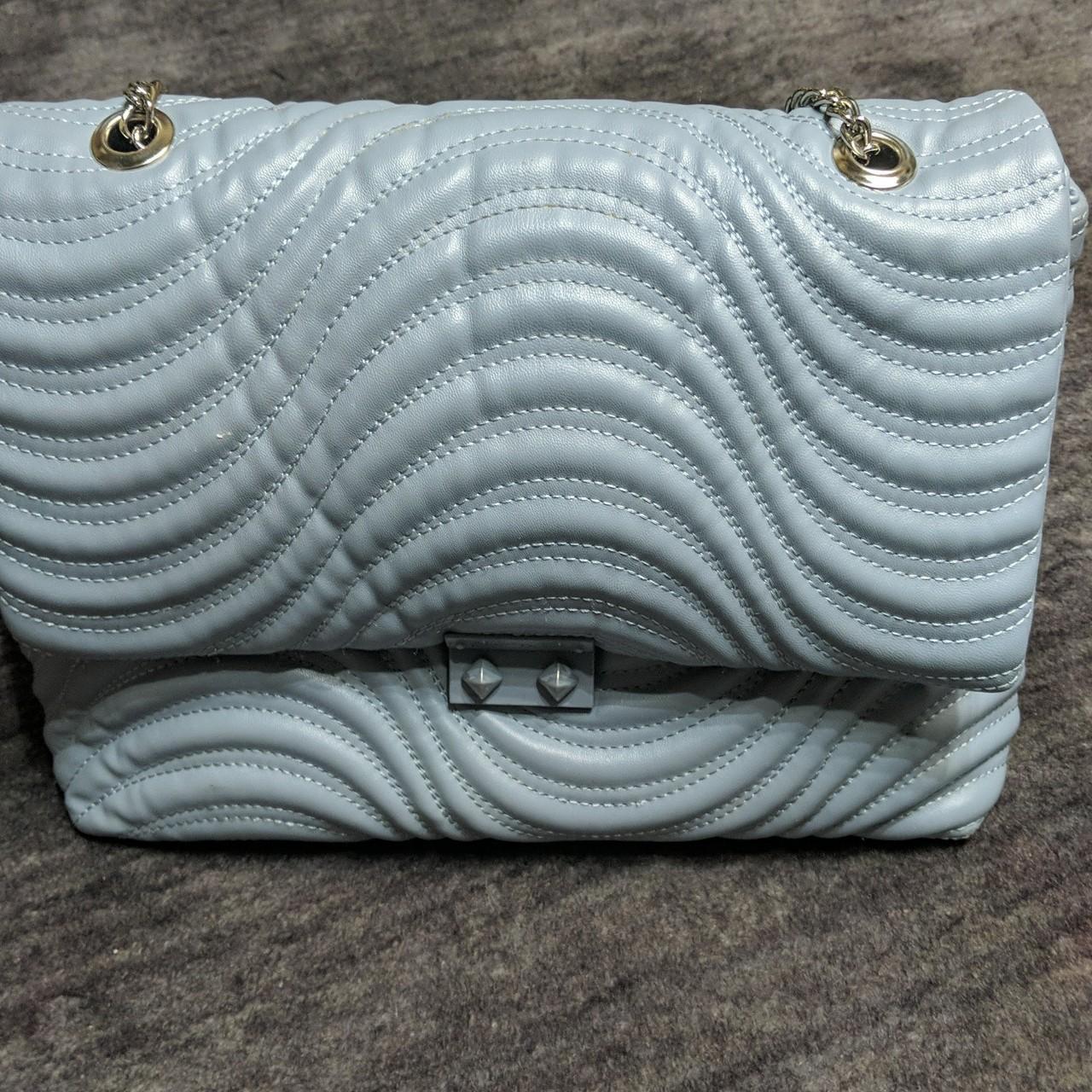 betsey johnson grey purse