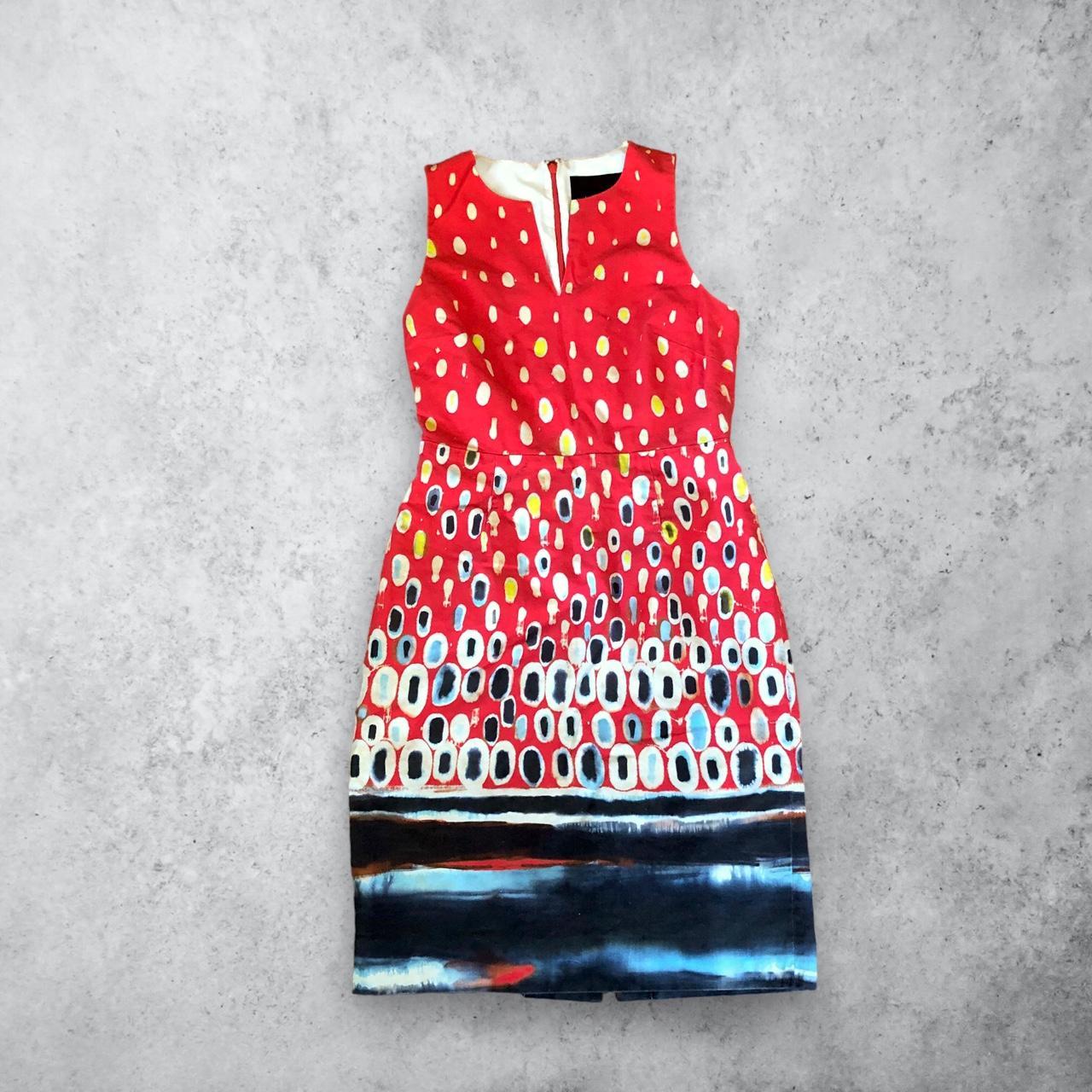 J crew watercolor clearance dress