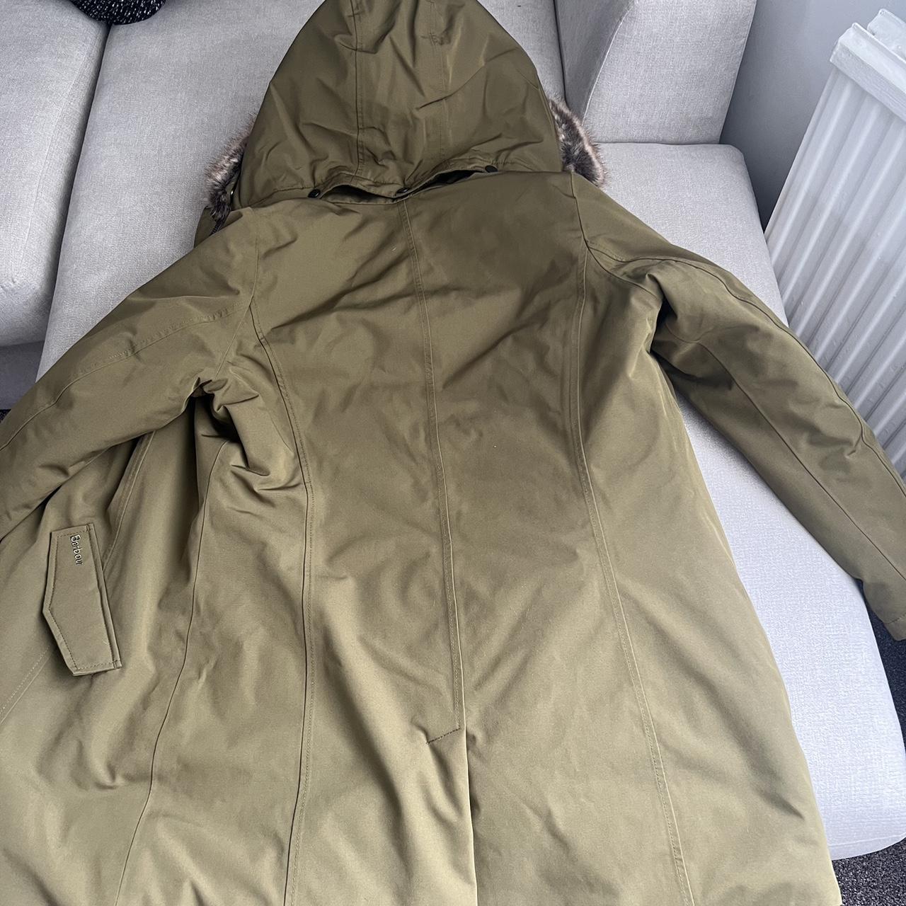 Barbour Maya sparrow Waterproof Hooded Jacket