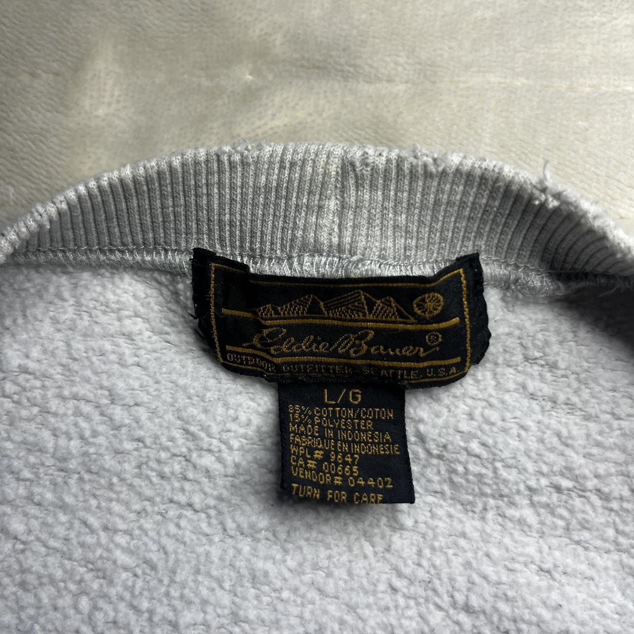 Eddie Bauer blanked crewneck size large - Depop
