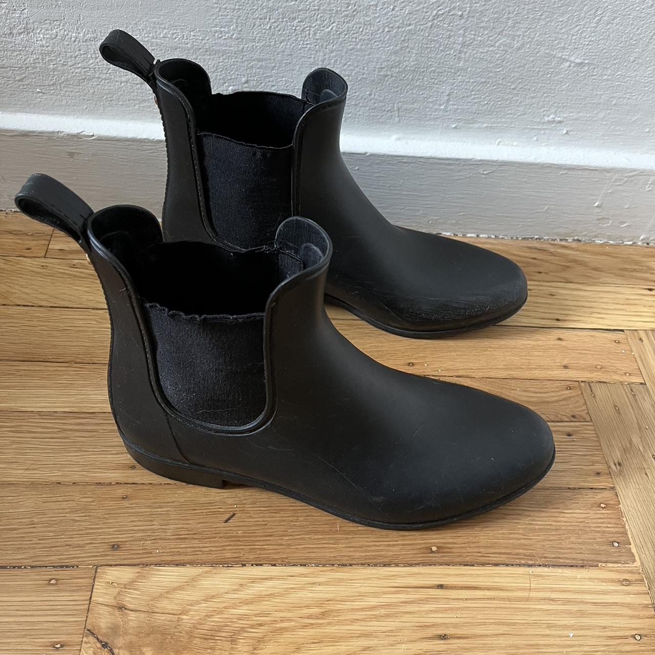 Sam Edelman rubber rain boots. Chelsea style. Size... - Depop