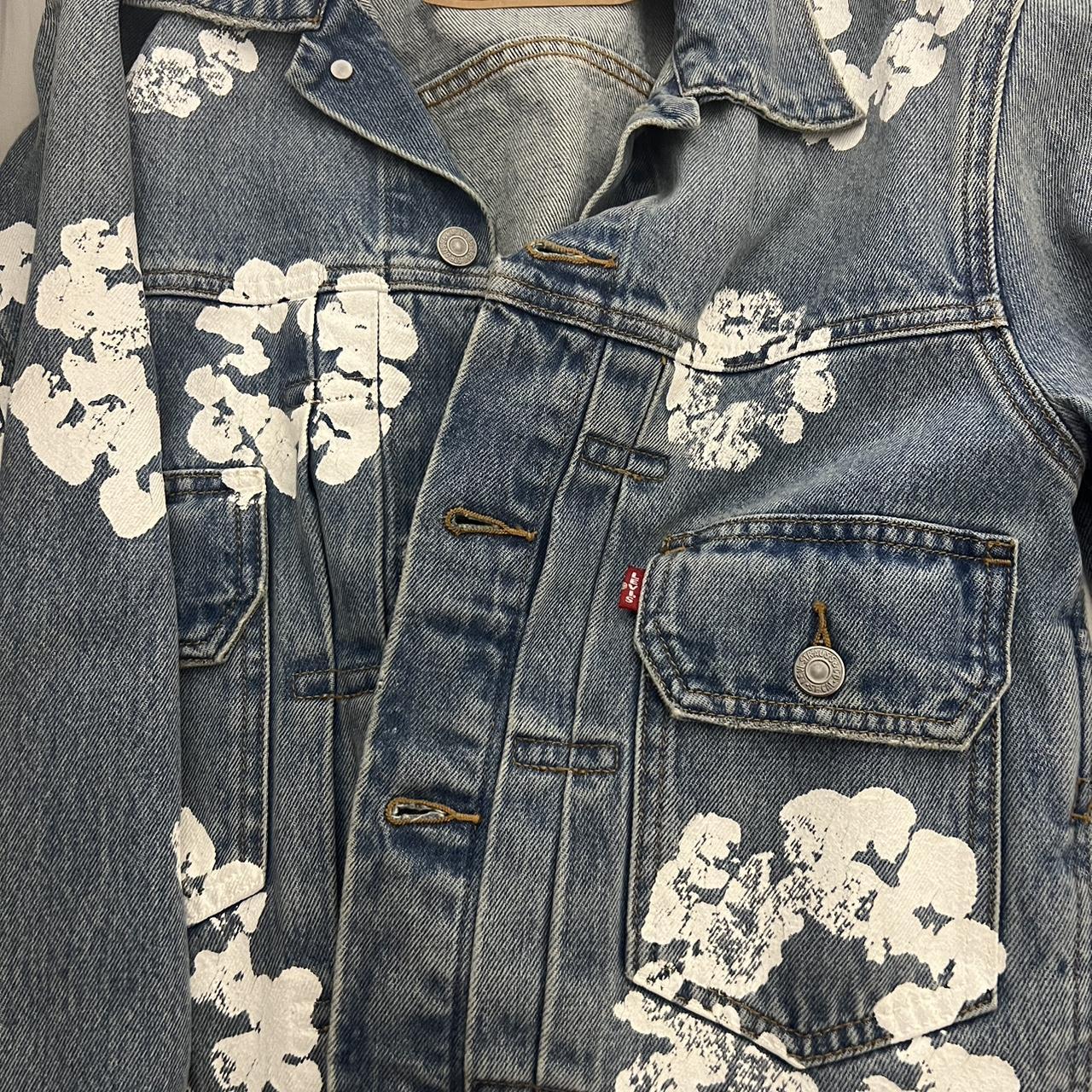 Denim tears Jean jacket - Depop