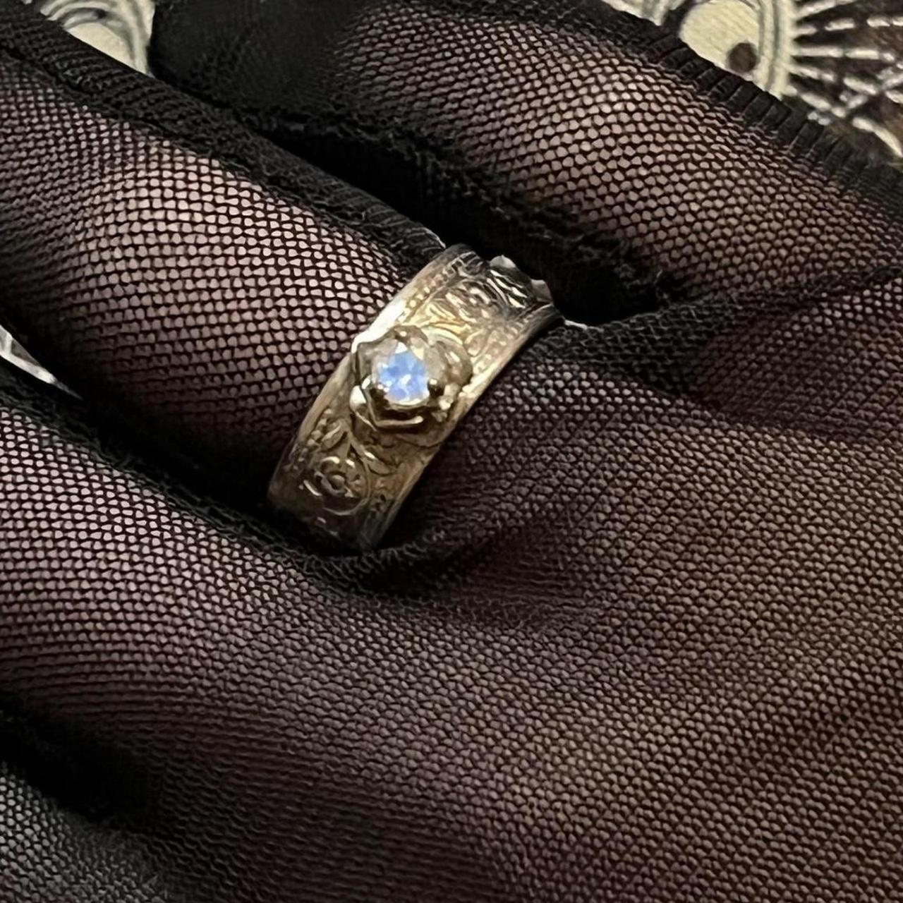 Custom Women's Ring - Silver/Multi – White silver… - image 6