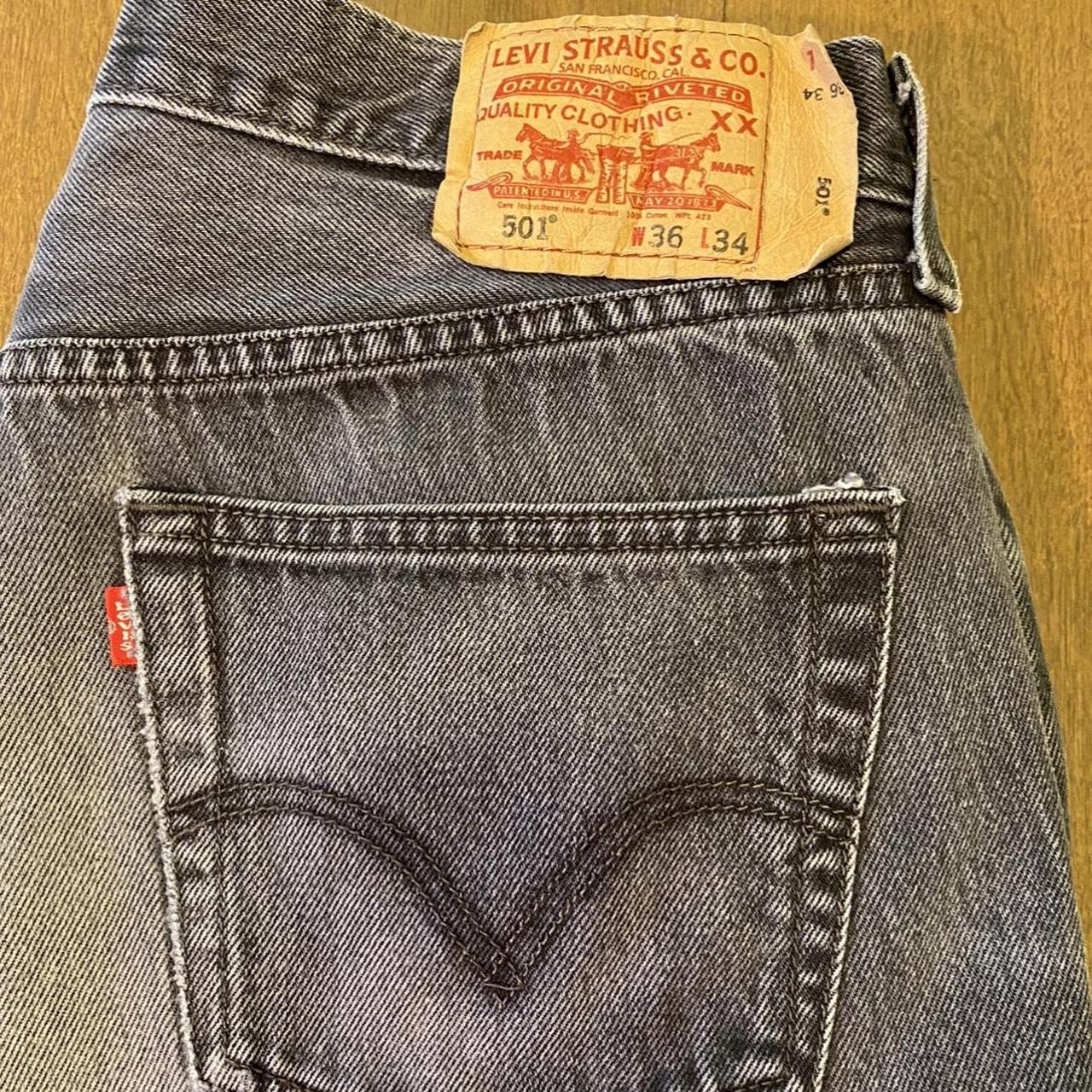 Levi's Men's Black Jeans | Depop