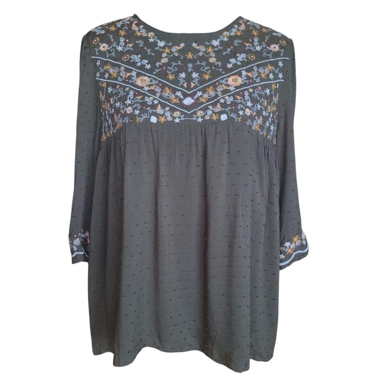 Source Unknown Men's Blouse - Green - L – * FIRST… - image 2