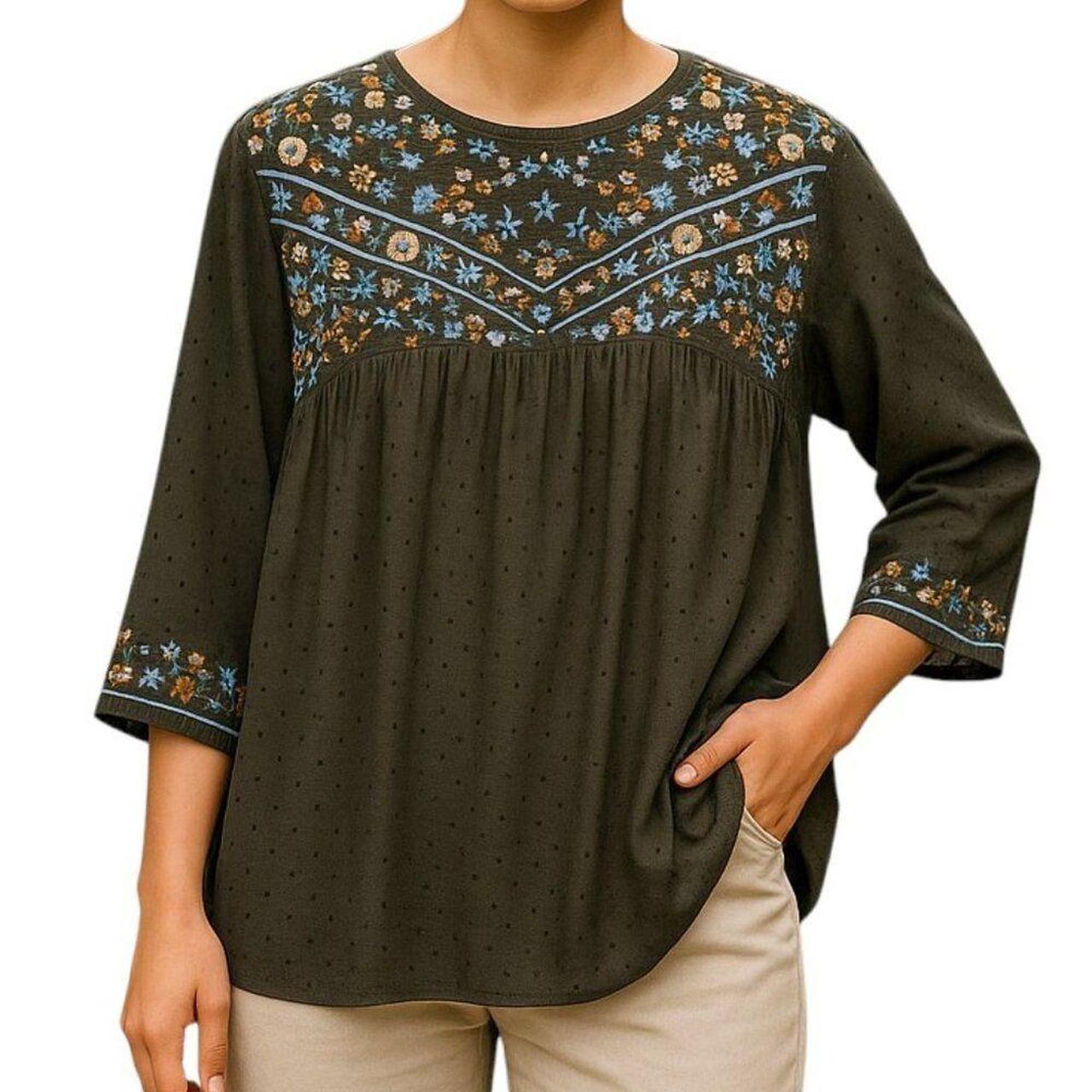 Source Unknown Men's Blouse - Green - L – * FIRST… - image 1