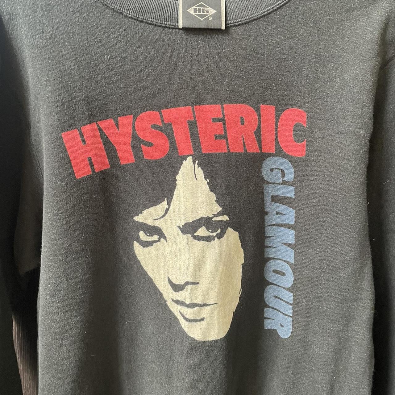 Hysteric Glamour Men's Black and Red T-shirt (2)