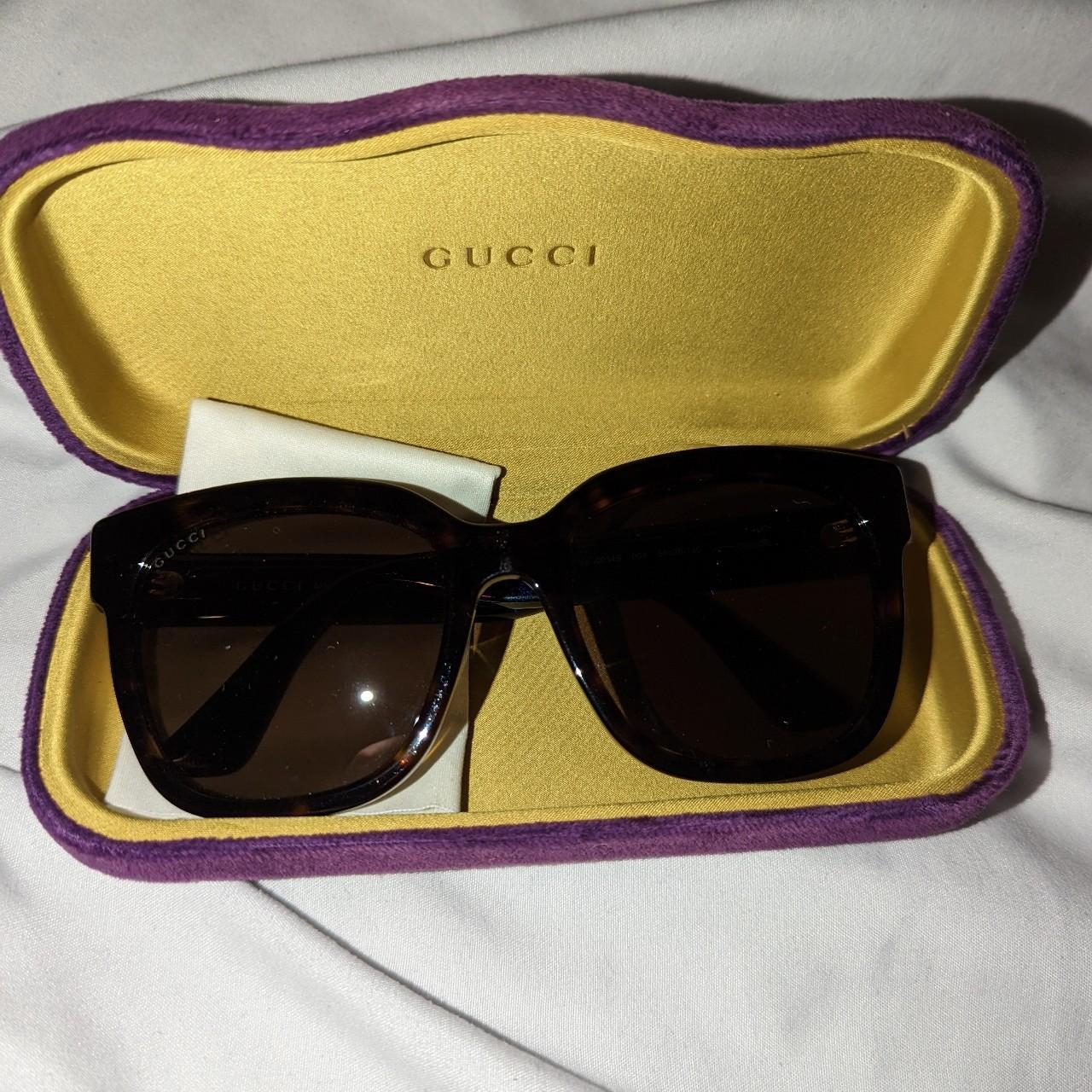 gucci sunglasses red white blue