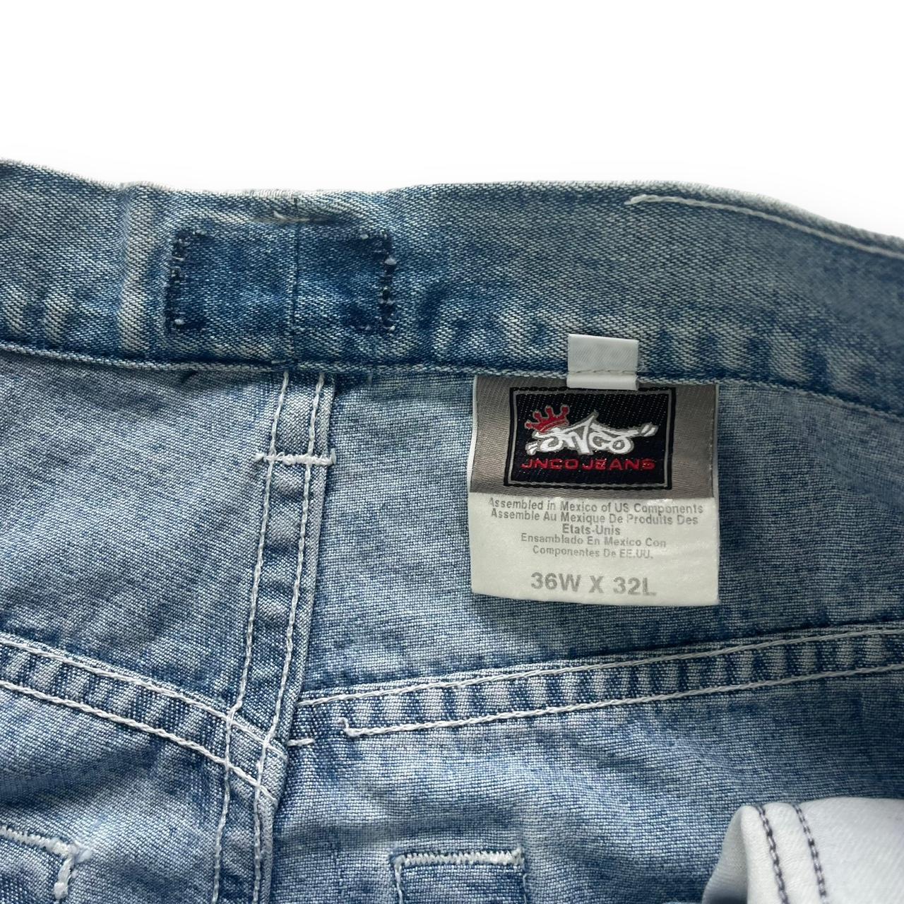 JNCO baggy vintage hip-hop skater raver jeans •... - Depop