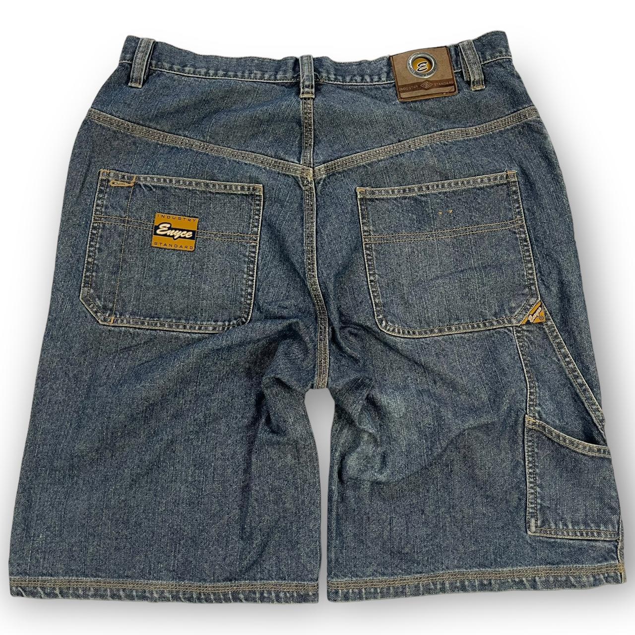 Men’s Blue and Yellow Shorts | Depop