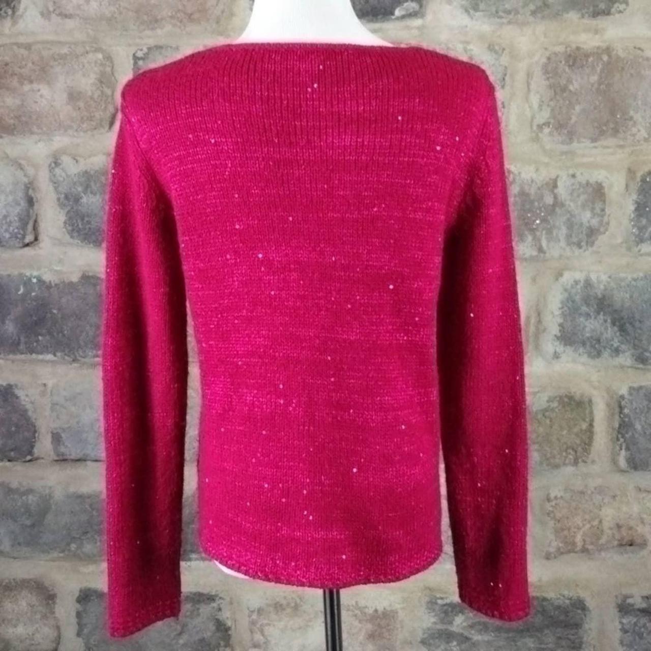 Narciso Rodriguez Women's Pink and Silver Jumper (4)