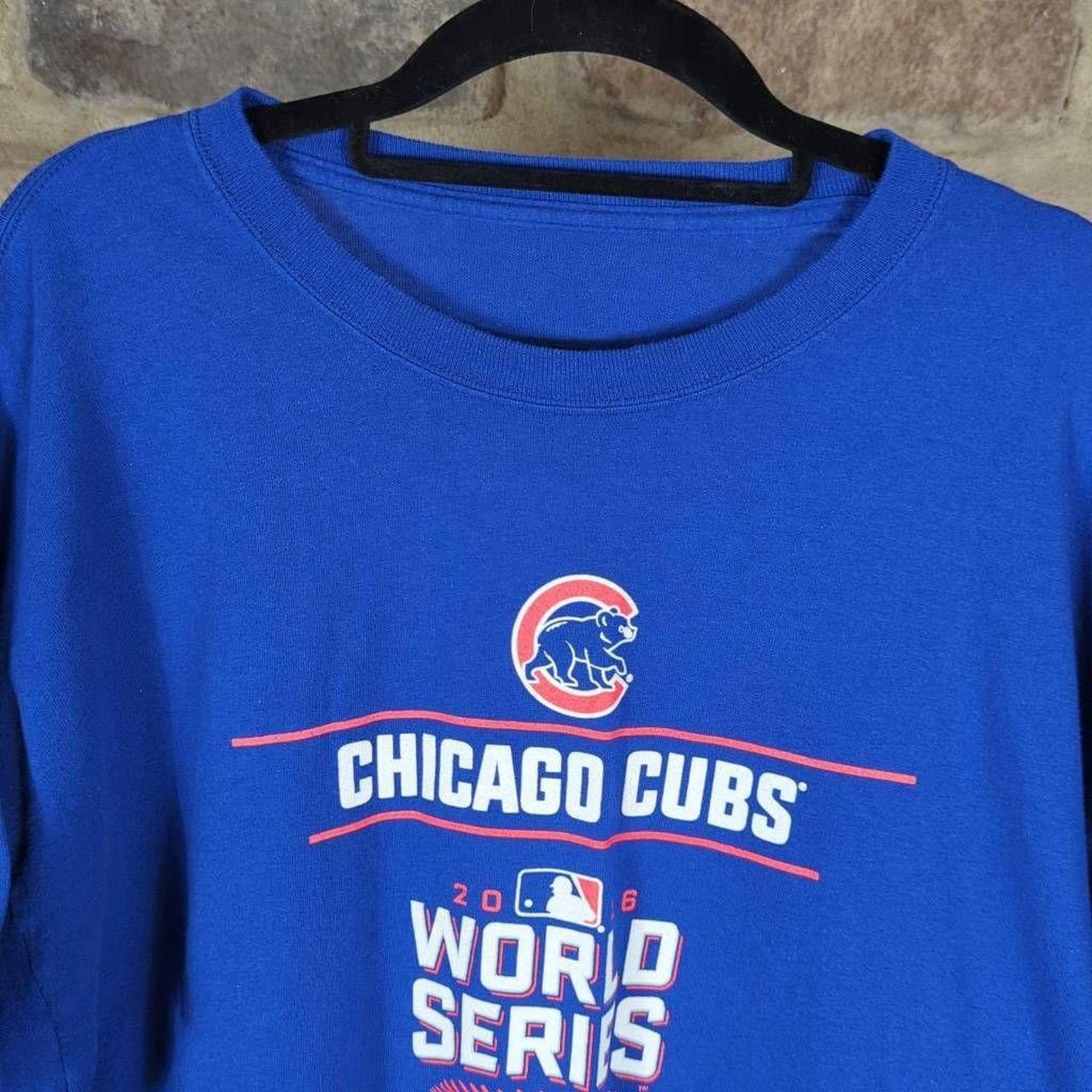 Chicago Cubs 2016 World Series Champions MLB blue - Depop