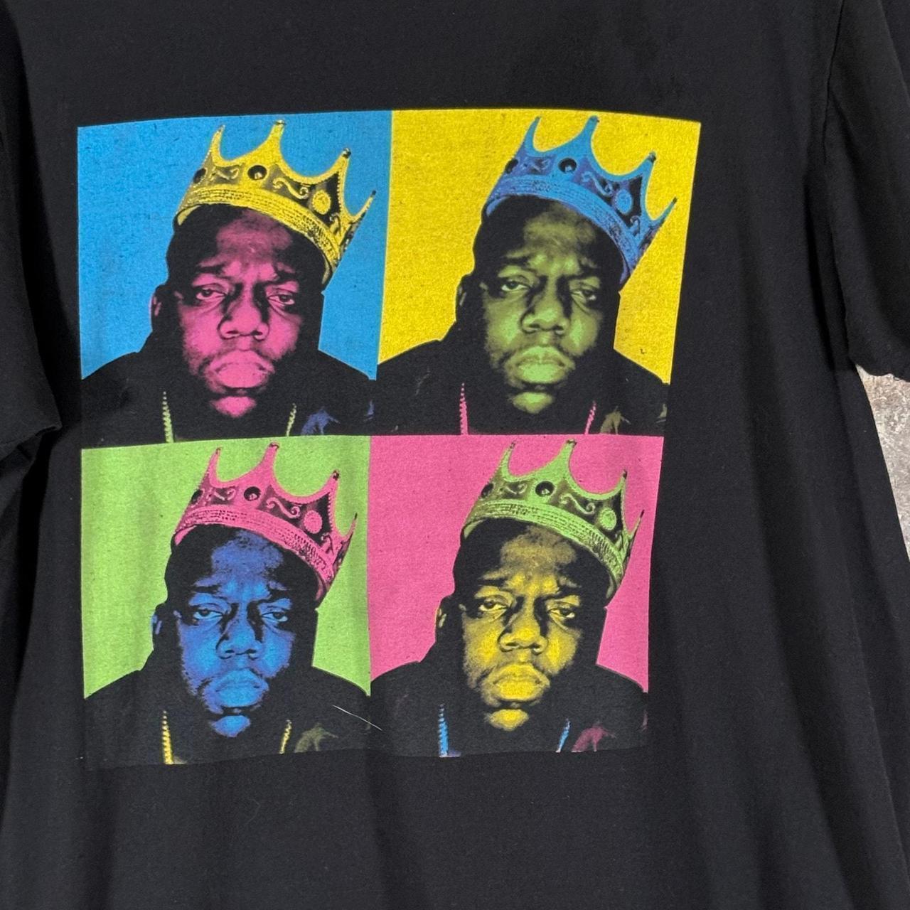 Preloved Men's T-shirt - Black/Blue - L – The Not… - image 2