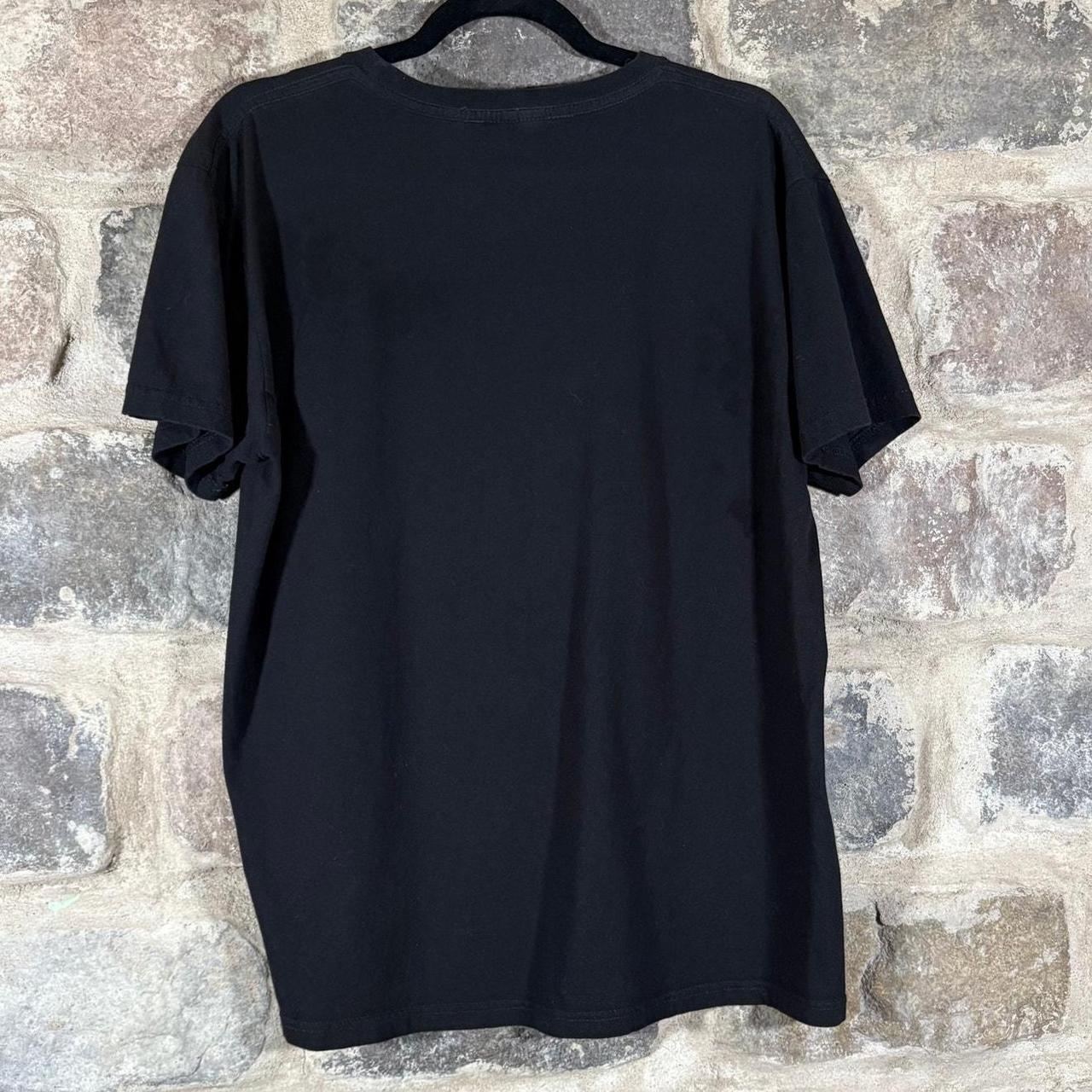 Preloved Men's T-shirt - Black/Blue - L – The Not… - image 5