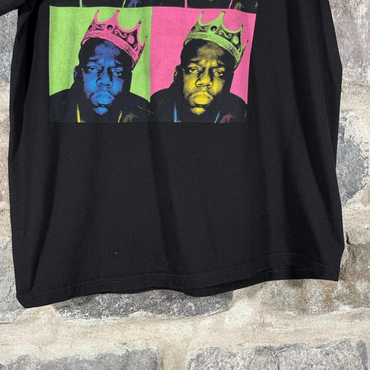 Preloved Men's T-shirt - Black/Blue - L – The Not… - image 4