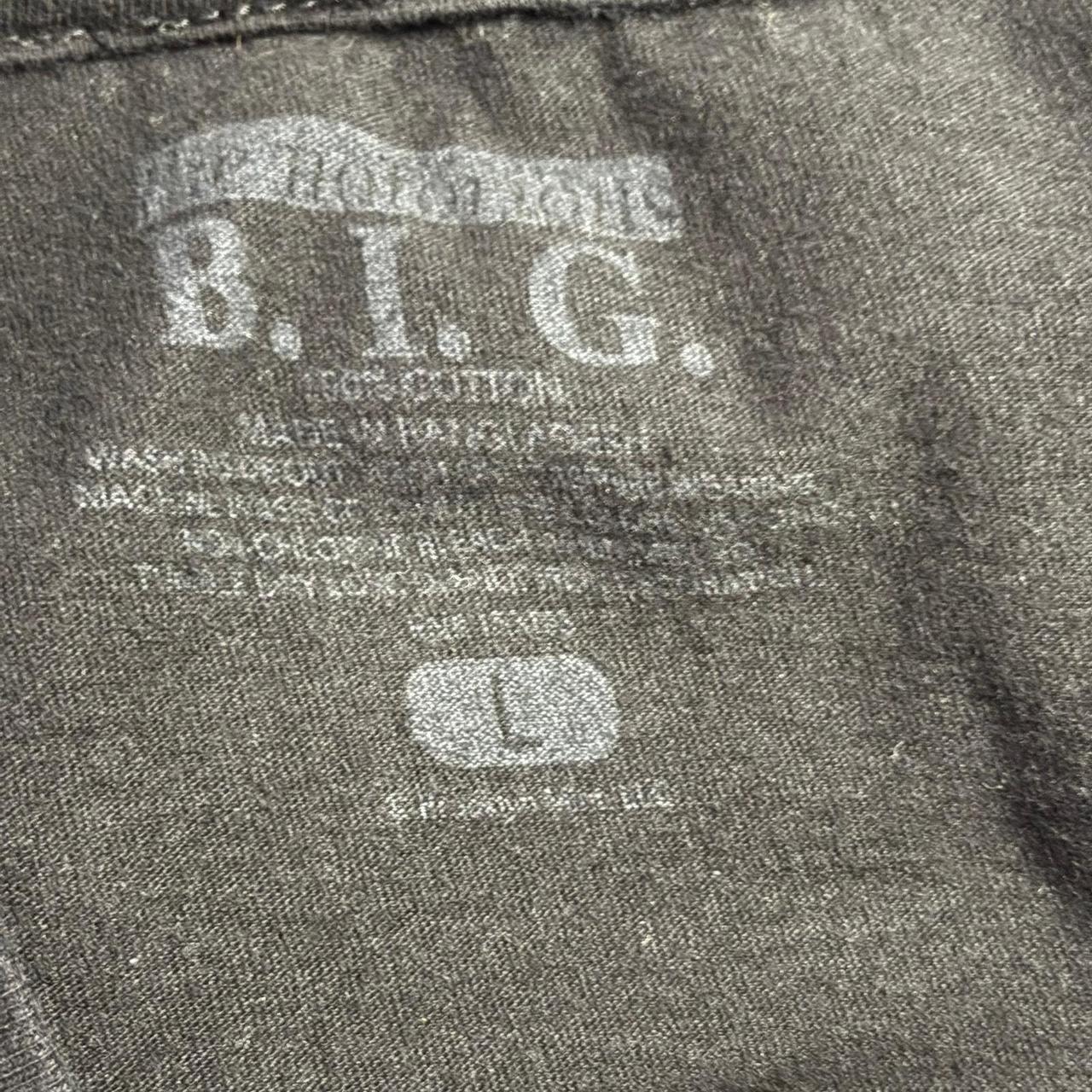 Preloved Men's T-shirt - Black/Blue - L – The Not… - image 8