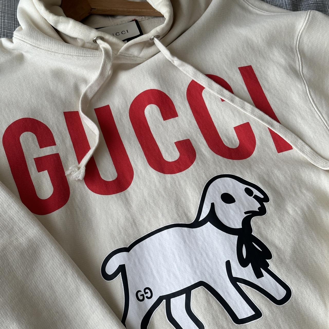 Gucci Lamb Hoodie Purchased from Gucci store in