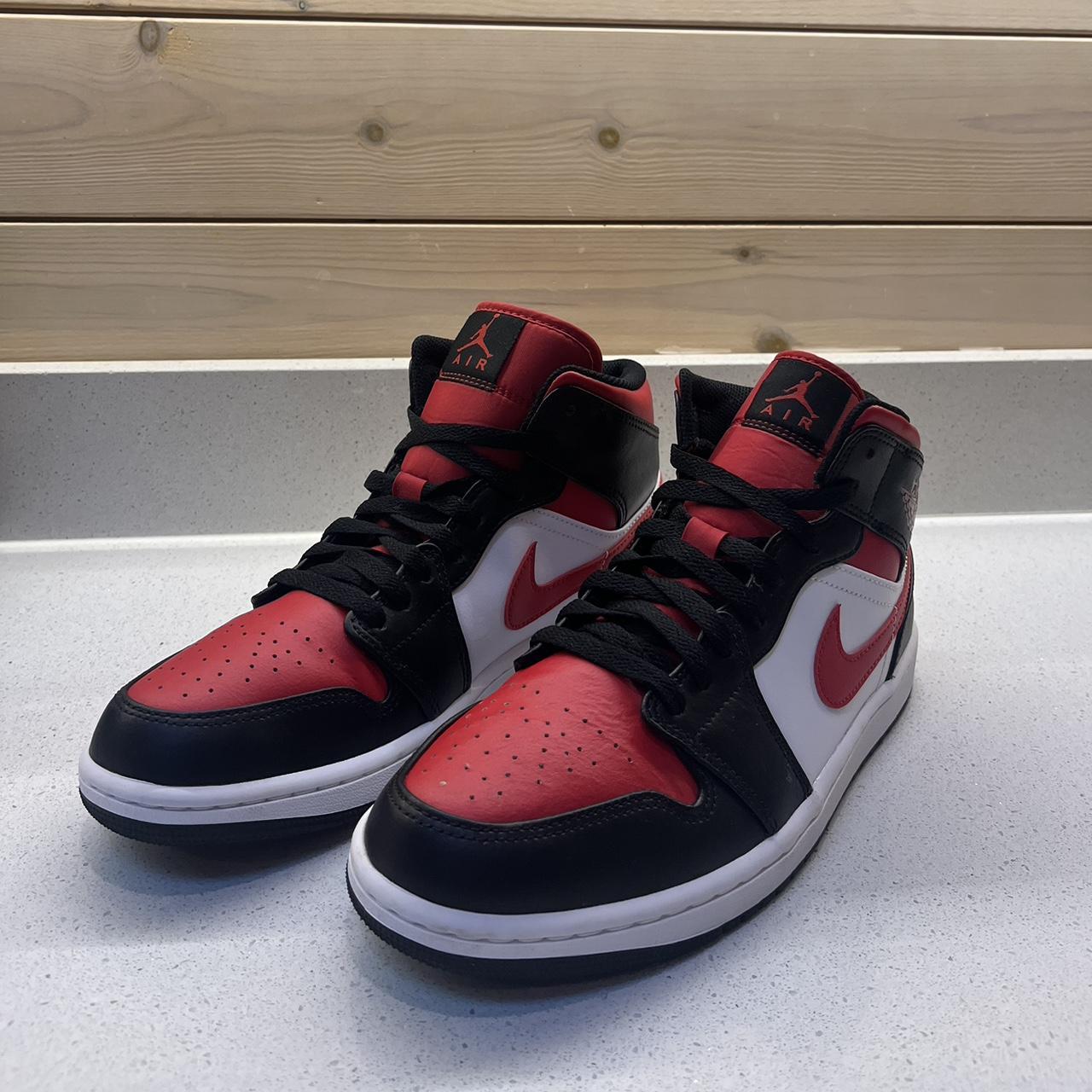 jordan 1 red black white high
