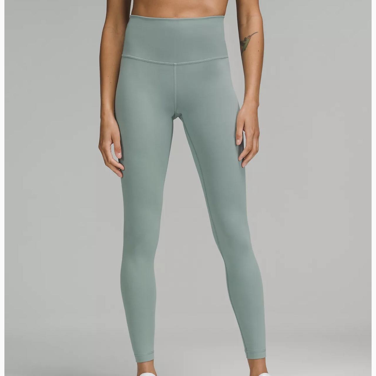 Lulu Lemon Wunder Train High-Rise Tight 28” in Misty | Depop