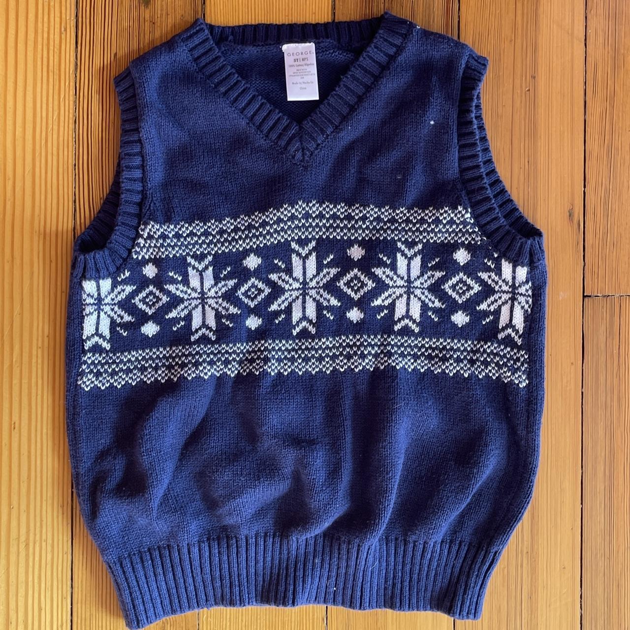 children’s sweater vest, size... Depop
