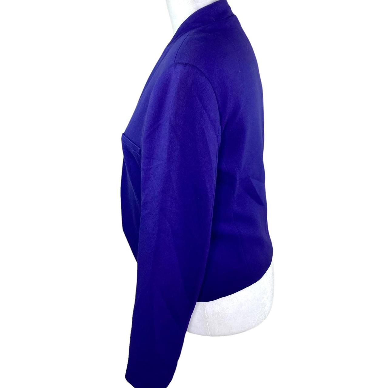 Zara Women's Blue Jacket Depop