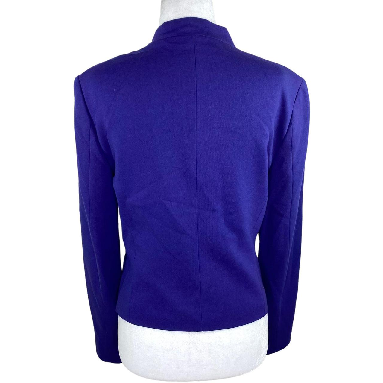 Zara Women's Blue Jacket Depop