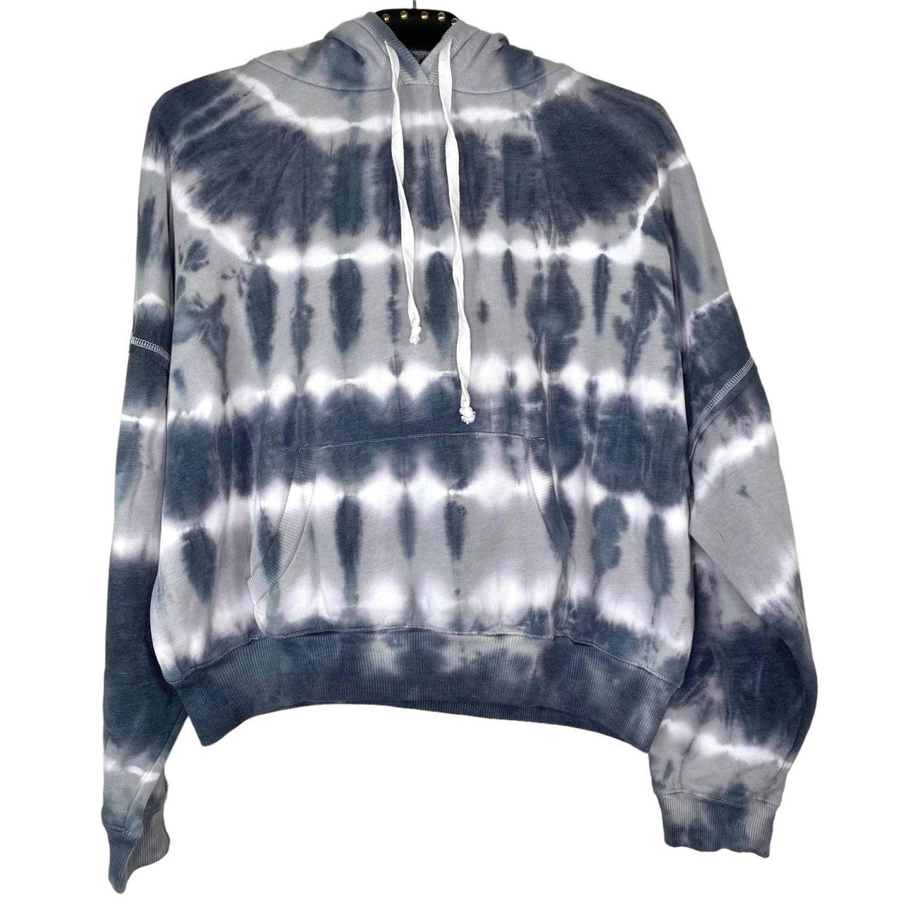 Lucky Brand Tie Dye Chill At Home Fleece Hoodie Depop