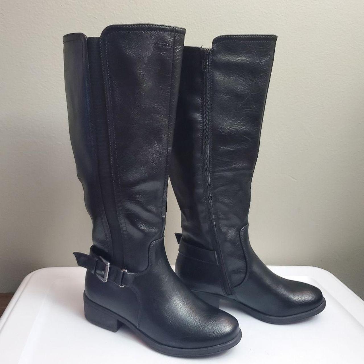 Croft & Barrow Riding Boots Peyote Black Ortholite... - Depop