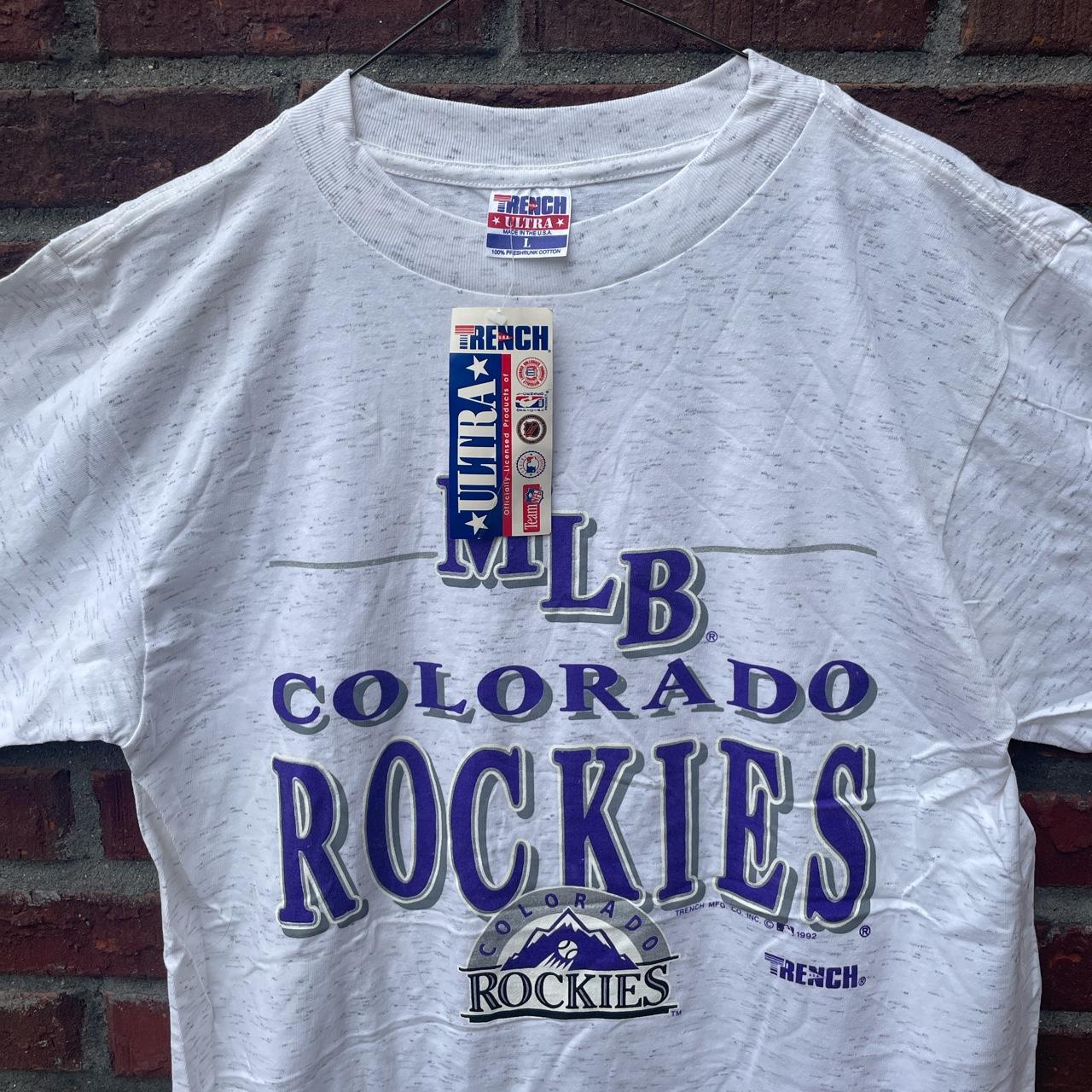 Colorado Rockies Vintage 90s USA Jersey *Made in - Depop