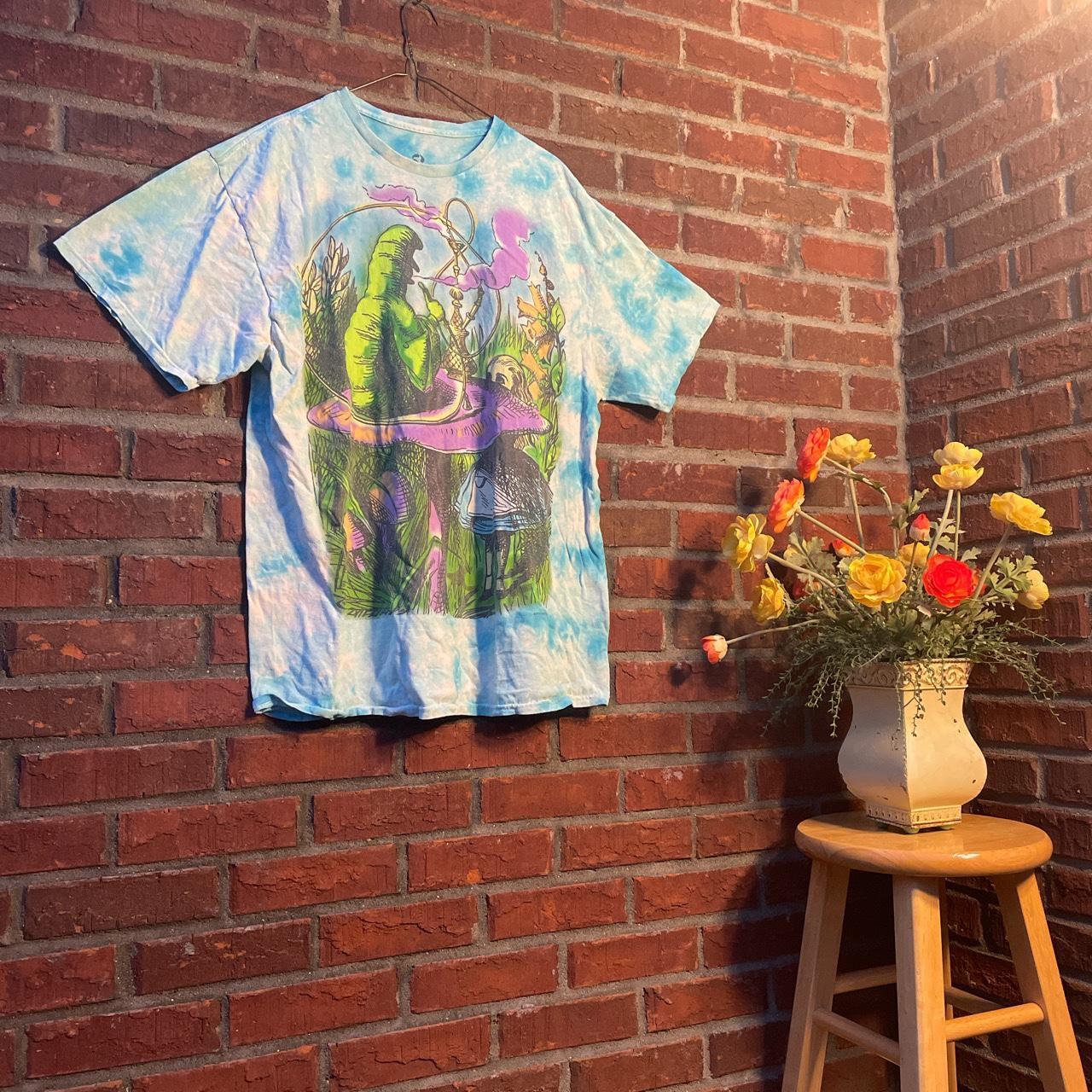 liquid blue Men's Multi Tshirt Depop