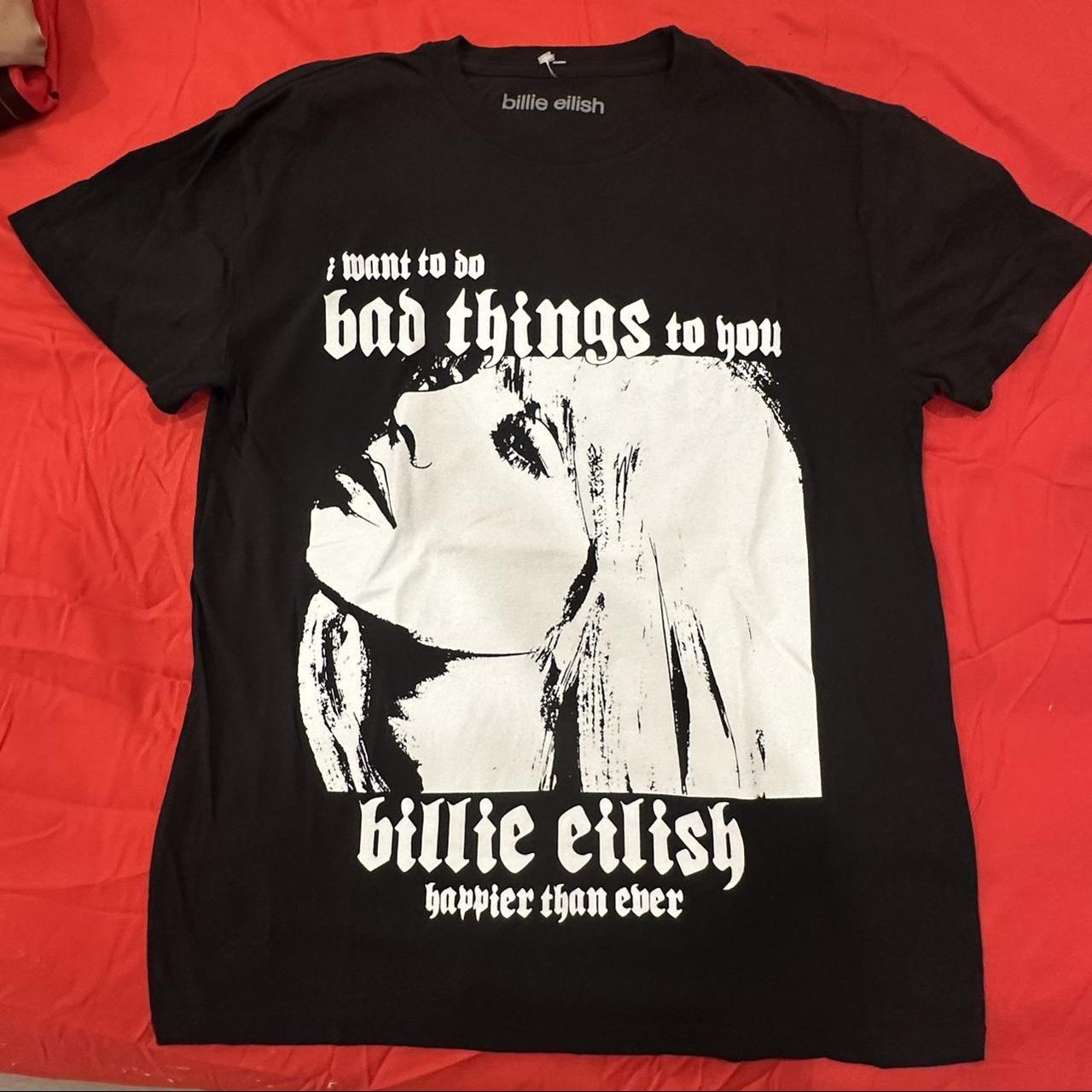 Billieblush Women's Black and White T-shirt (2)