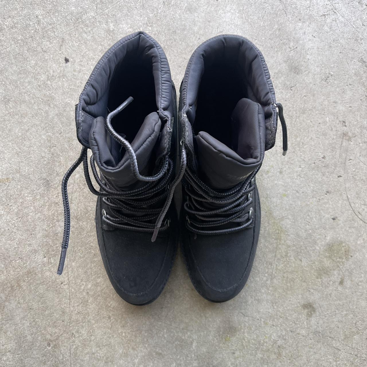 Like New Black Timberland Boots Women’s 9.5 or 7M - Depop