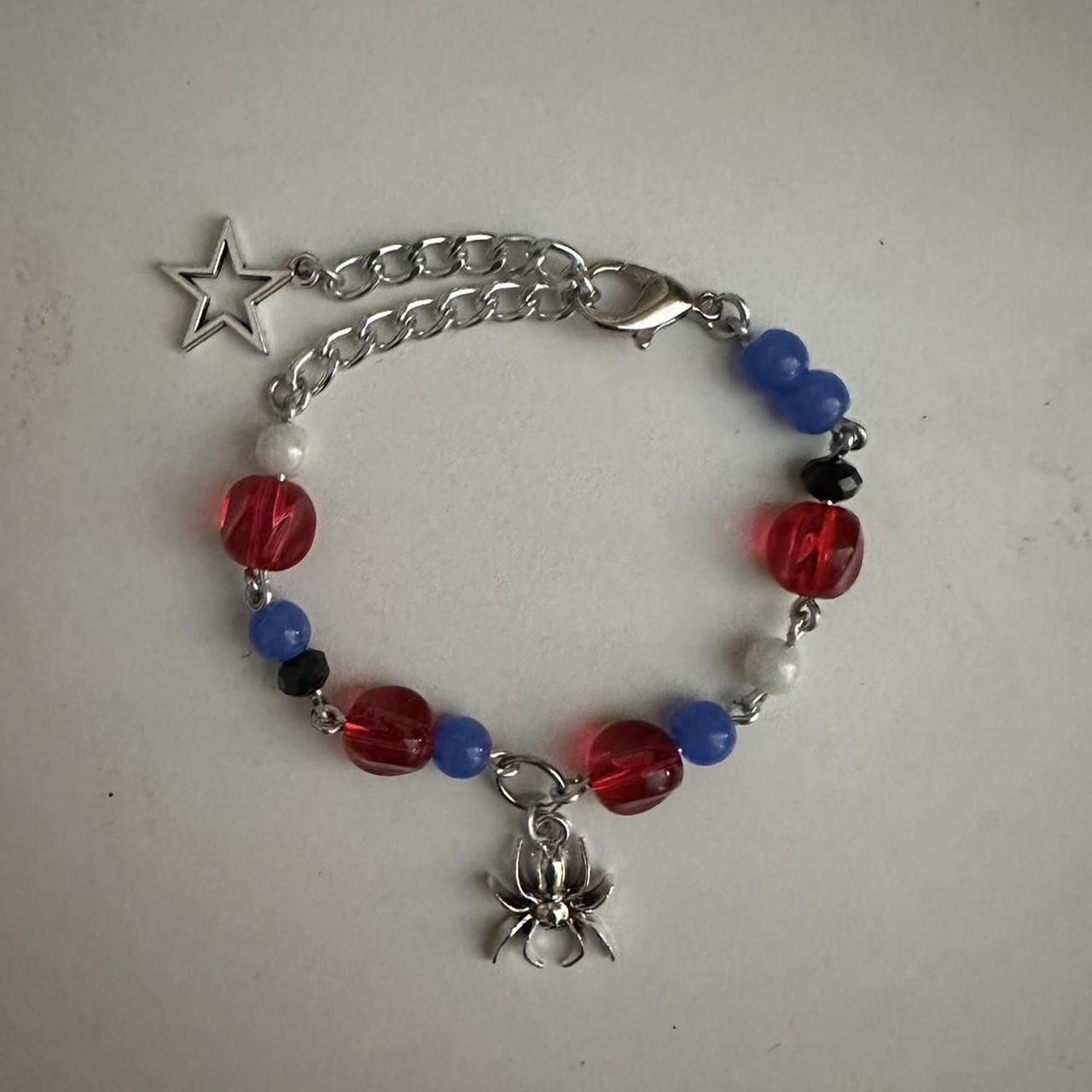 spider-man bracelet! ★ fits 7 3/4 in centerline and... - Depop