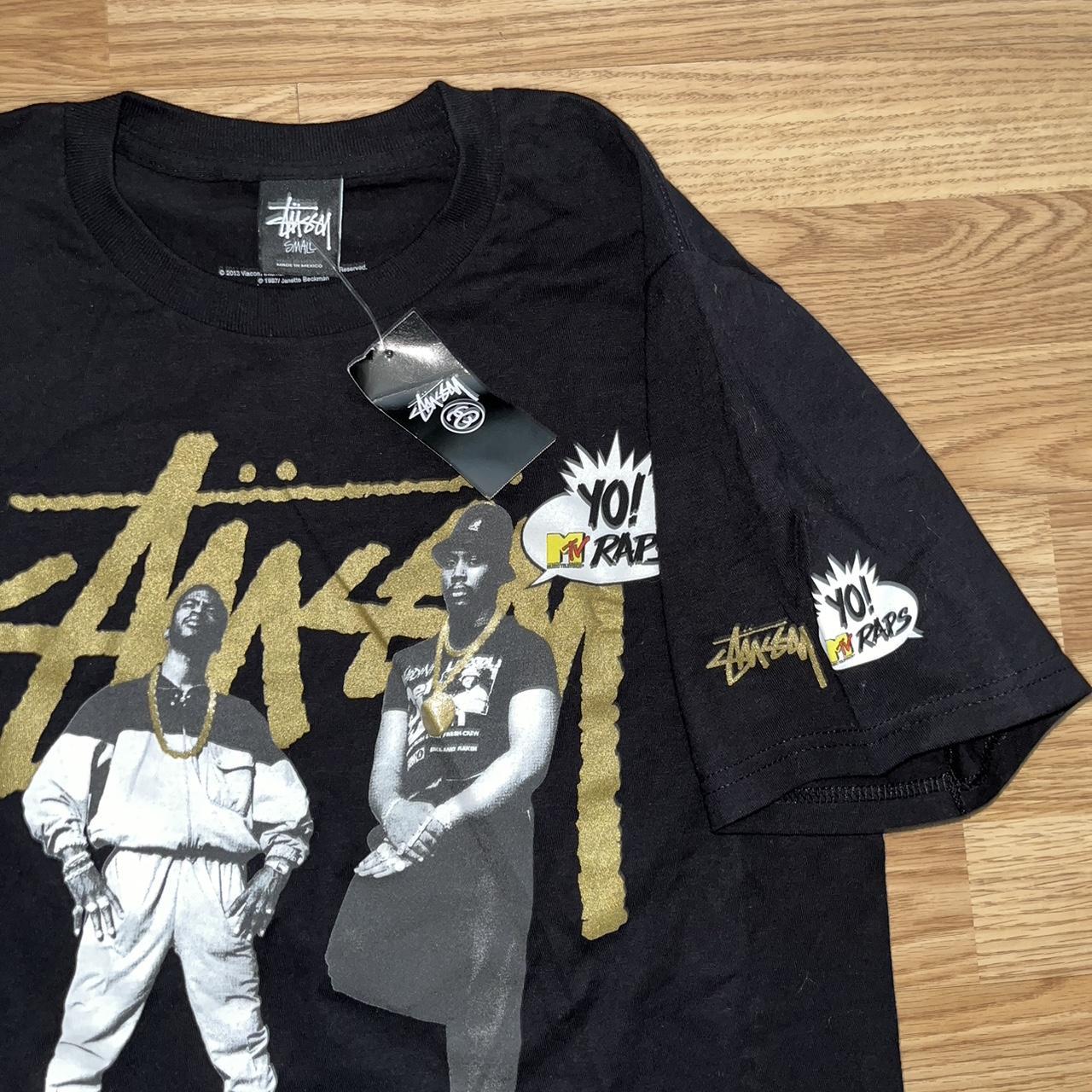 Stussy MTV Yo Raps 2013 Eric B & Rakim Tee Size... - Depop