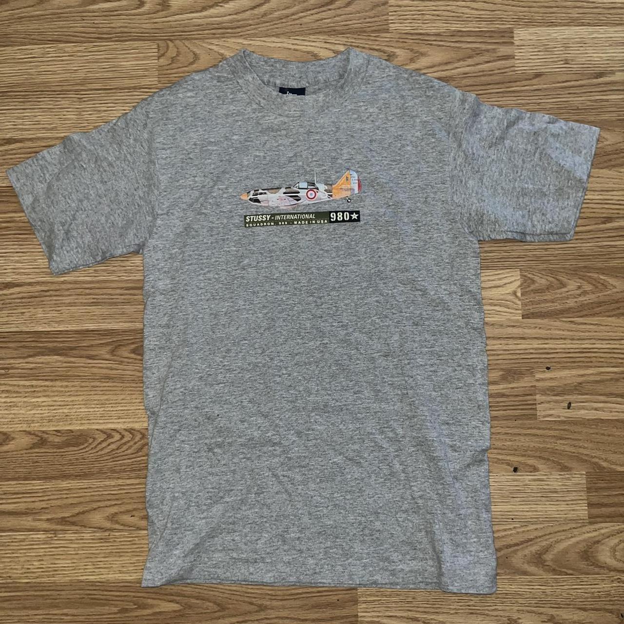 Stussy International Plane Made In USA Tee, Size...