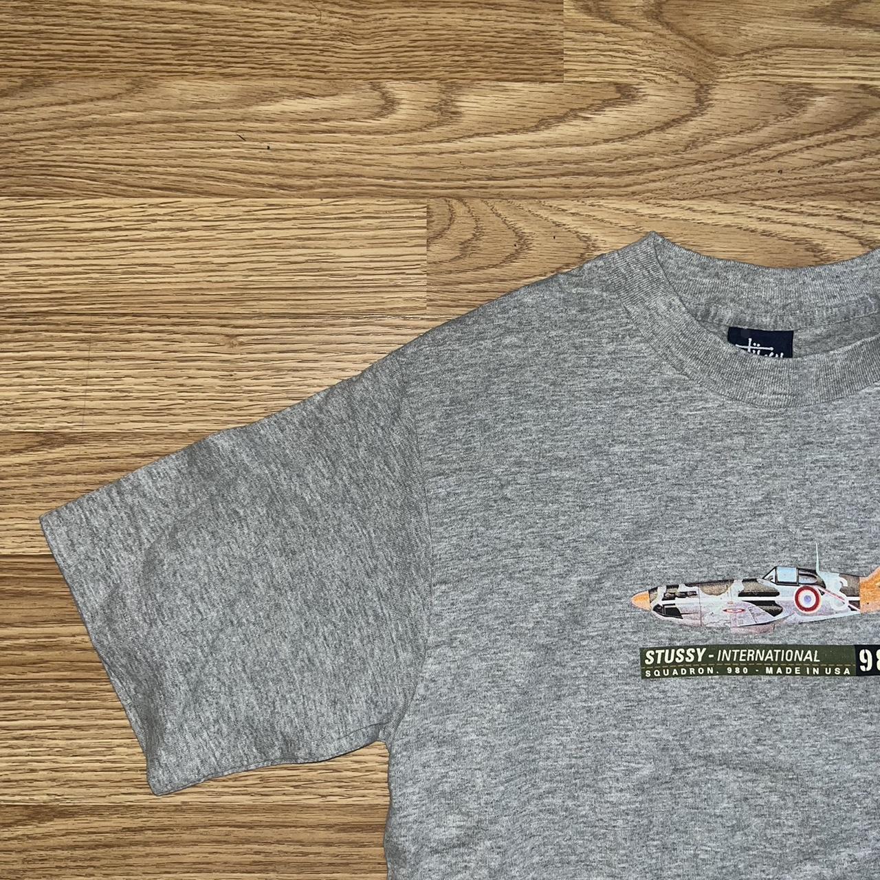 Stussy International Plane Made In USA Tee, Size...