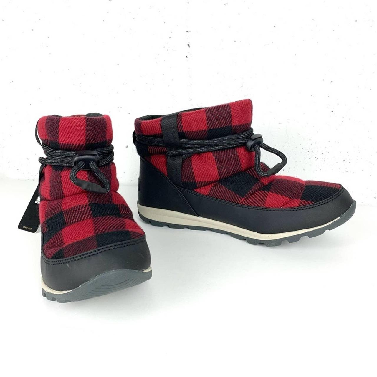 sorel whitney short plaid